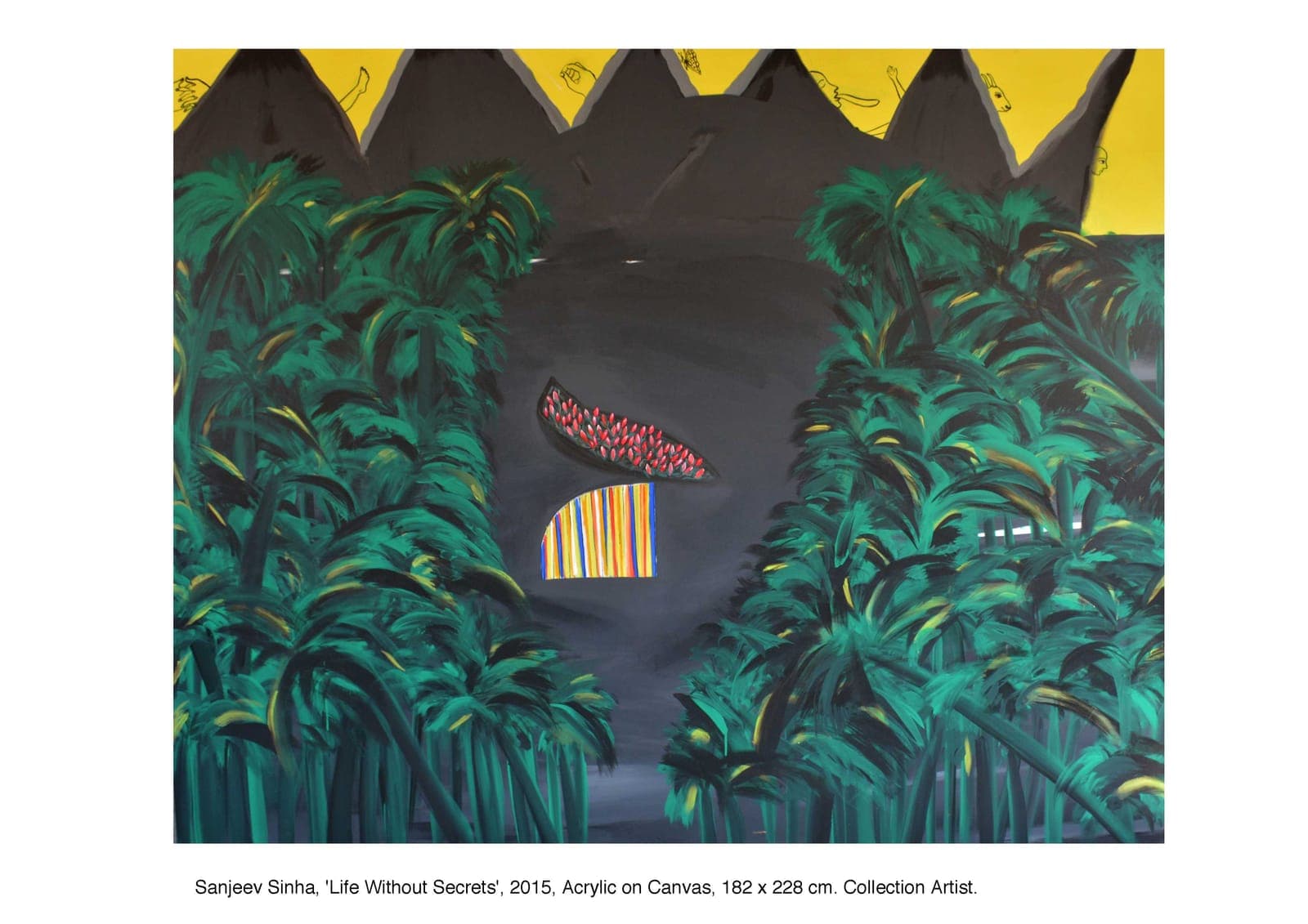 Life Without Secrets by Sanjeev Sinha — Acrylic on Canvas, 2015 (work 3 of 23)