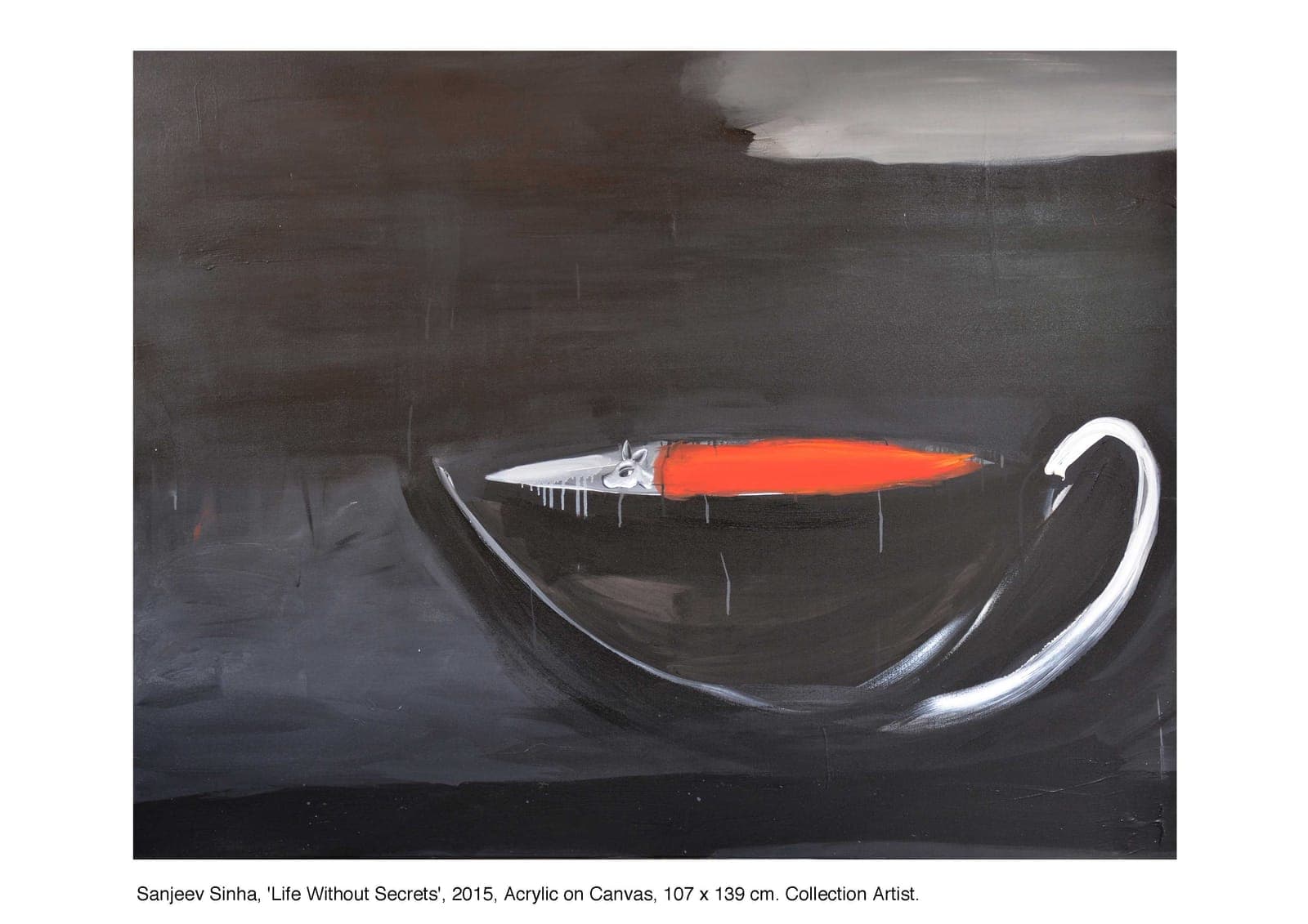 Life Without Secrets by Sanjeev Sinha — Acrylic on Canvas, 2015 (work 10 of 23)
