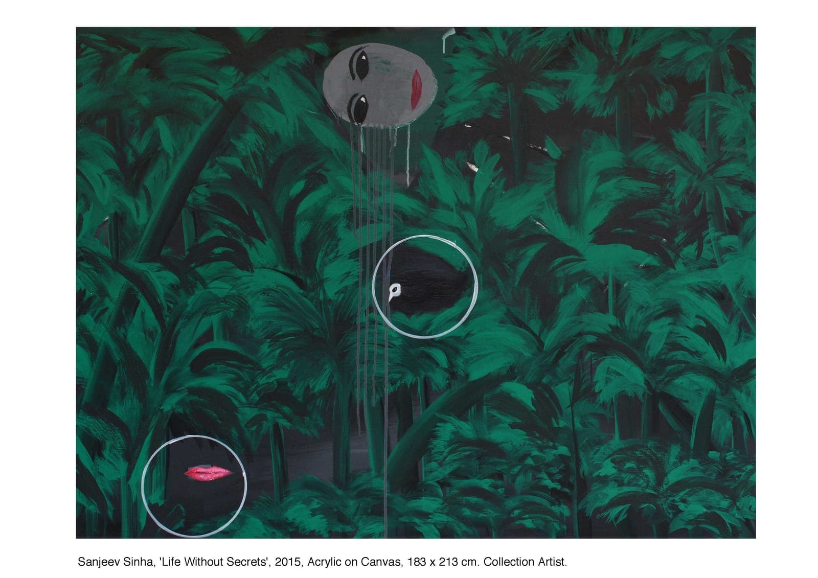 Life Without Secrets by Sanjeev Sinha — Acrylic on Canvas, 2015 (work 11 of 23)